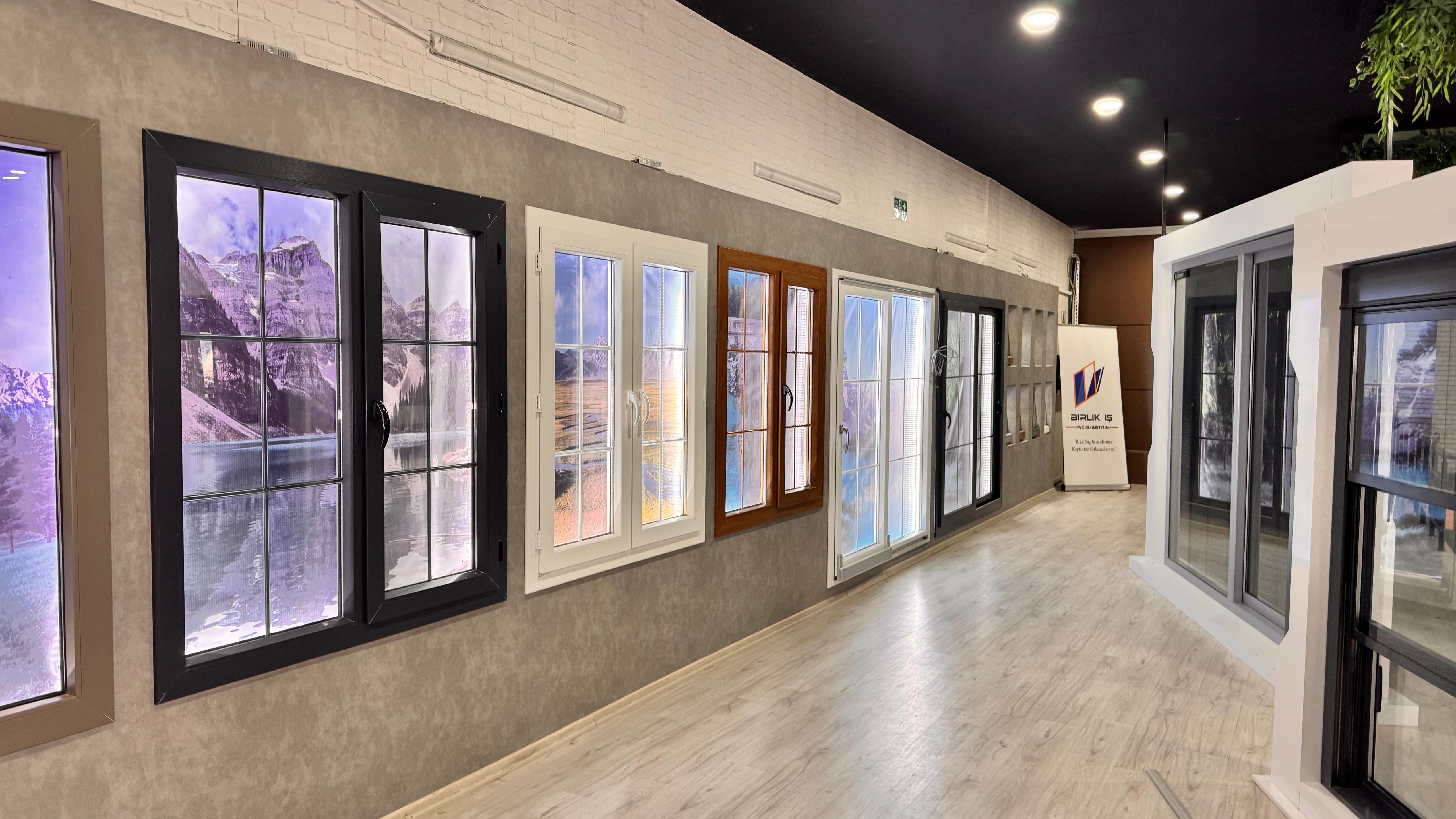 Toprak Grup Showroom - PVC Pencere Modelleri