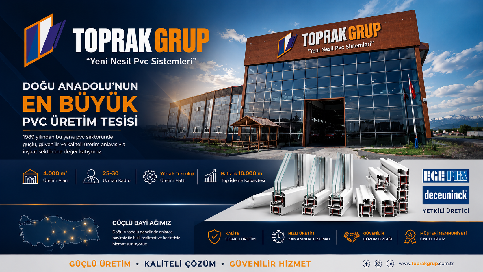 Toprak Grup PVC Showroom